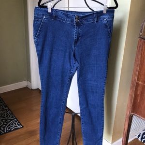 DJ jeans women size 14 stretch EUC